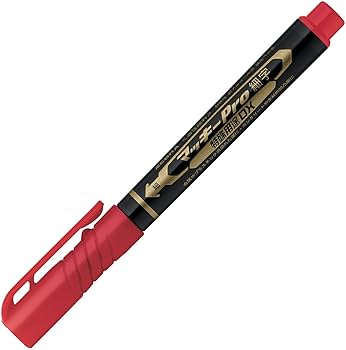 Amazon | ゼブラ 油性マーカー マッキープロ細字 特殊用途DX YYSS10-R